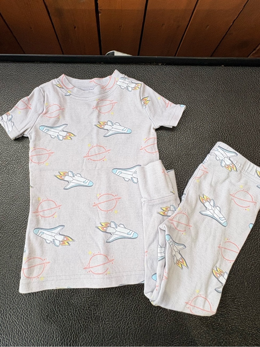 Kirkland boys outer space rocket pajamas